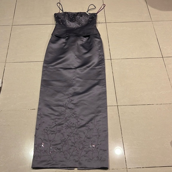 Beaded & Embroidered Dress - Picture 1 of 8